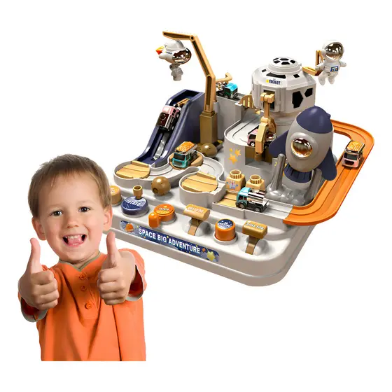 Brinquedo Conjunto De Aventura Espacial Com 3 Carros