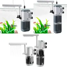 Filtro Interno Aquario Aquatank até 1200l/h Bomba com Filtro Submersa Chafariz JP 300 500 800 1200