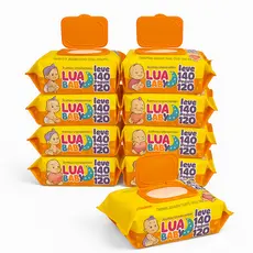 Caixa Com Lenços Toalhas Umedecida Premium Mimo Recem Nascido Bebe Atacado Promoção