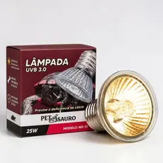 Lâmpada UVA UVB ND-10 Aquecimento E27 Répteis Tartaruga Jabuti Lagarto Terrário 25W 50W 75W