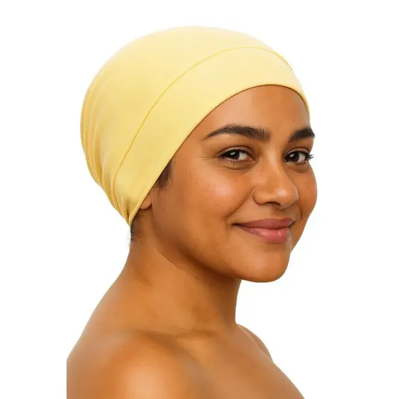 Touca nero para dormir anti frizz não amassa e não sai da cabeça cabelo cacheado e liso