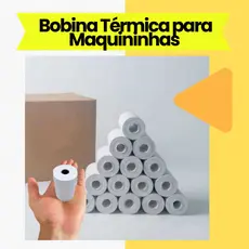 Bobina Térmica 58mm mini impressora