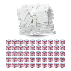 Kit Giz para Taco Sinuca Bilhar Snooker - 1/2 Giz Branco + 50 unid. Giz Azul 7 Belo