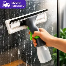 Rodo Spray Limpa E Seca Vidros 3 Em 1 250ml Multiuso MOP Limpador