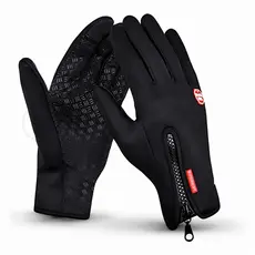 Luva Térmica Resistente a Água Moto Bike Com Touch Screen Compatível Tela Motoqueiro Unissex