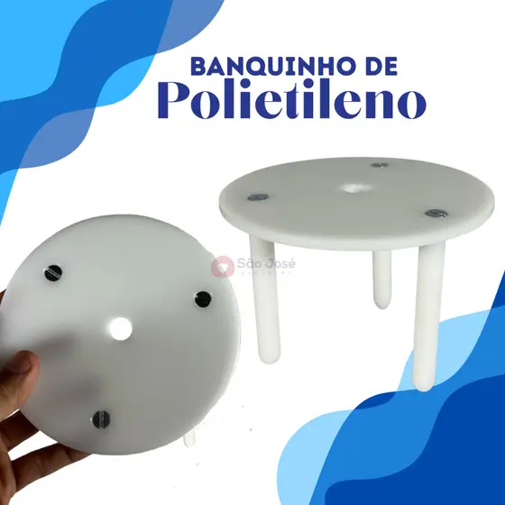 Suporte Para Bolo Banquinho 20 Cm - Unidade Monte Seu Kit
