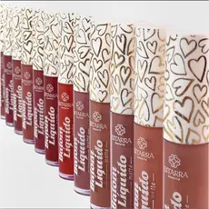 Batom líquido matte bitarra  textura fina alta cobertura aveludado batons nude vermelho marrom marsala