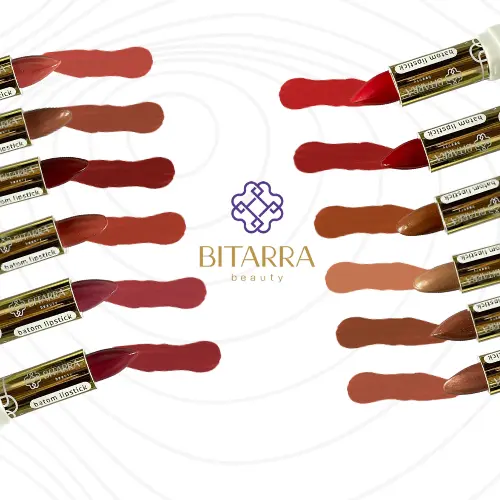 Batom bala bastão matte ritmos Bitarra Vermelho nude rose rosado marsala alta pigmentação longa duração