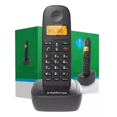 Telefone Sem Fio Intelbras Digital TS 2510 Preto 4122510