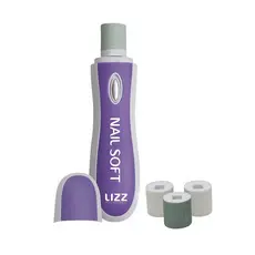 Polidor Profissional De Unhas Lizz Nail Soft Brilho Garantido - Pilha AA