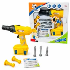 Parafusadeira Eletrica Infantil Brinquedo Menino Ferramenta Presente Dia Das Criancas