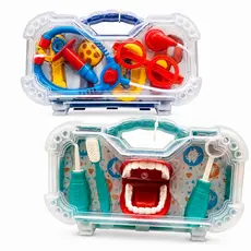 Maleta De Medico Infantil E Maleta De Dentista 2 Brinquedos