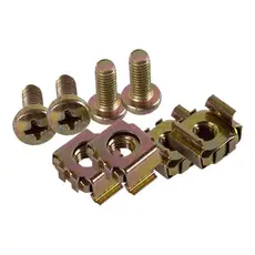 Porca Gaiola Parafuso M6 Para Rack Kit 50 Pecas