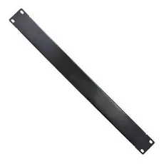 Tampa Cega 1u Preto Para Rack Mini Rack  19   Kit com 02 Unidades Peças