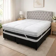 Pillow Top Queen Dupla Manta 1200g - Mais Macio | 10cm altura | Comfort Plus Alabama