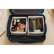 Kit 5 Organizador De Mala Para Viagem Necessaire De Pvc
