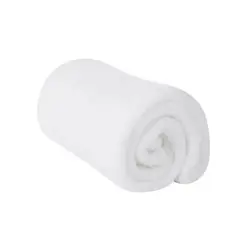 Manta Cobertor Microfibra Branca Lisa -bebê /recém Nascido Enxoval Berço