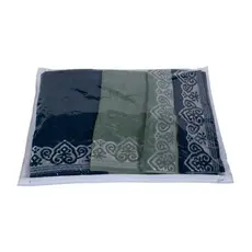 Saco Organizador Multiuso Lençol Casal e Queen 55 X 49 De Pvc Com Ziper Guarda Roupa Armário