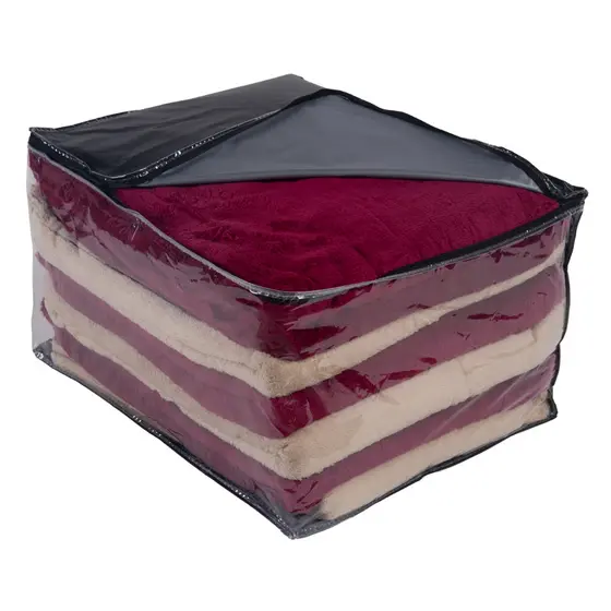 Kit 5 Saco Organizador Extra Grande Impermeável Resistente Multiuso Guarda Roupa