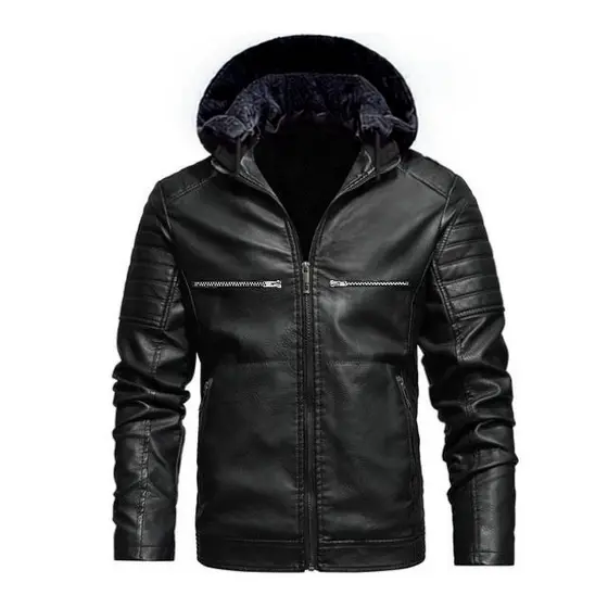Jaqueta Modelo Masculino Couro Forrada Inverno