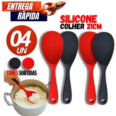 Kit 04/02 Colher de Servir Arroz 21CM Utensílio Durabilidade e Qualidade para sua cozinha linha premium