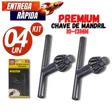 Kit Especial 04/03/02/01 Chave De Aperto Mandril 3/8 - Universal Resistente Qualidade Excelente Para sua Furadeira