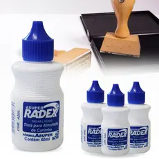 Tinta Almofada para Carimbo Azul Alto Rendimento 40ml