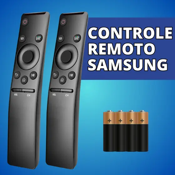 Controle Remotos Compatível Com Samsung Smart TV 4K - Escolha Seu Kit