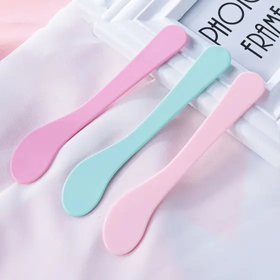 Espátula Plástica Para Cera Depilatória Creme Facial Máscara Argila