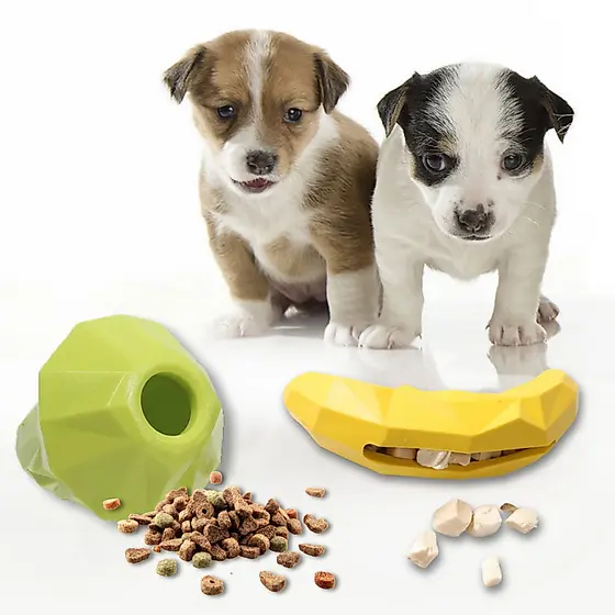 Kit Brinquedo Pet Recheável Interativo 2 Uni Para Cão e Gato
