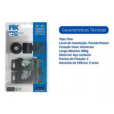 Suporte Universal Fixo Painel Para Tv 10" À 100" Pix