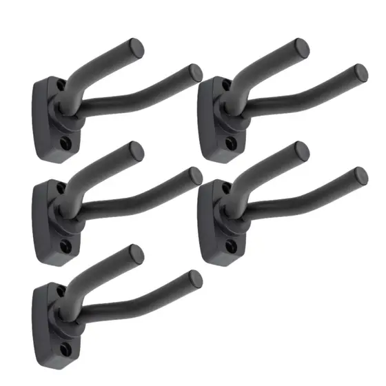 Kit 5 Suporte de Violão Musical De Parede  Ajusta Violão Ukulele Cavaco