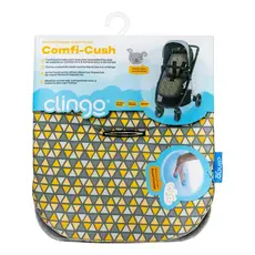 Colchonete Almofada Infantil Carrinho Bebê Dupla Face Clingo Cor Triângulos Cinza Triângulos Cinza Este