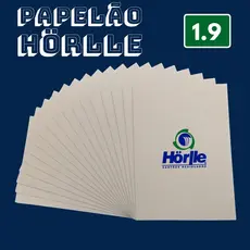 Papelão Holler 1.9 mm (O Verdadeiro!) Diversas Medidas para Encadernação e Cartonagem! Cartão Cinza Horlle 1,9mm H28