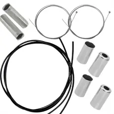 Kit Cabos Conduites Terminal Completo Bike 3M Conduite Teflon Cabo De Freio Traseiro 1800mm x 1.5mm