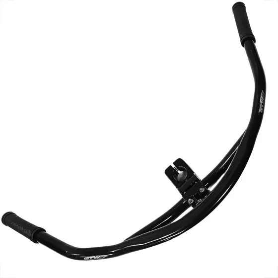 Kit Guidão Reforçado Manopla Mesa Cruizer 22.2mm Preto Guidon Aço 620mm Bike Punho Descanso Suporte De Guidão Cruizer Mesinha De Avanço Guidão De Bicicleta
