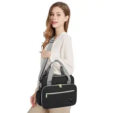Bolsa Maternidade Preta Lequeen Bebê Bolso Térmico