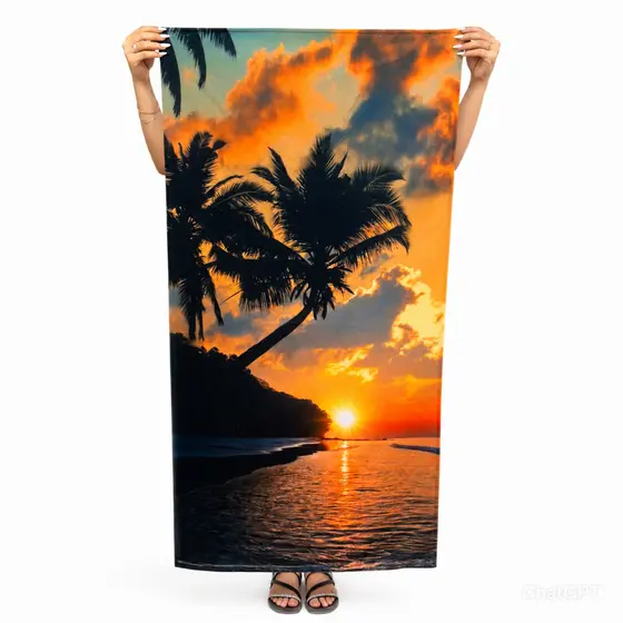 Toalha De Praia Piscina Banho Gigante Promoção Presente 1,40 x 0,70