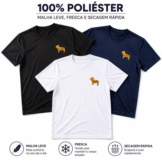 Camisa Poliéster Masculina Infantil Menino e Bebê 6 Meses à 9 anos Branco Preto Marinho