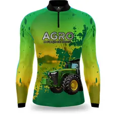 Camisa Agro Proteção Solar UV50 Matreiro Trator Agropecuária
