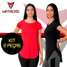 Kit 2 Blusas  Academia Matreiro Tapa BumBum
