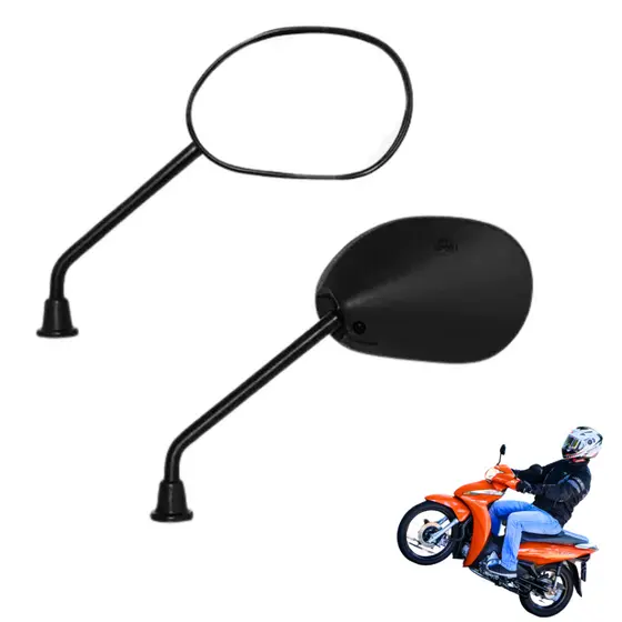 Espelho Retrovisor Mini Par Honda Biz 125 Modelo Original