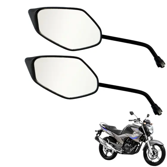 Retrovisor Fazer 150/250  2015 2017 Motos Yamaha Par Espelhos Moto Motoqueiro