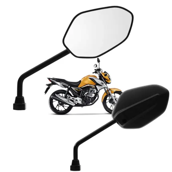 Par Retrovisor Moto Honda Cg Titan Fan Start 125 150 160