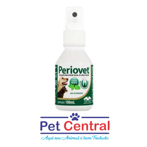Periovet Spray 100ml Saude Oral Vetnil