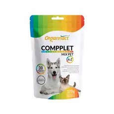 Compplet Mix Pet A-z 120g Suplemento Caes e Gatos Organnact