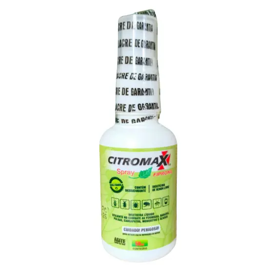 Spray Citromax 50ml Inseticida Líquido Spray Contra Formigas Doceiras