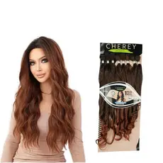 Cabelo Orgânico Ondulado Premium Cherey Natural Crimp 320g 8pcs