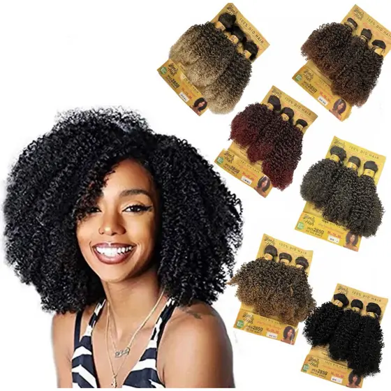 Cabelo Cacheado Orgânico Goivo Bundles 285g