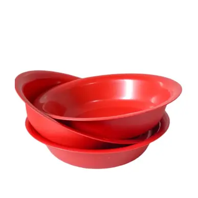 Tigela Super 1200 ml Caldo Sopa Cumbuca  Grande 5 Unidades Vermelho